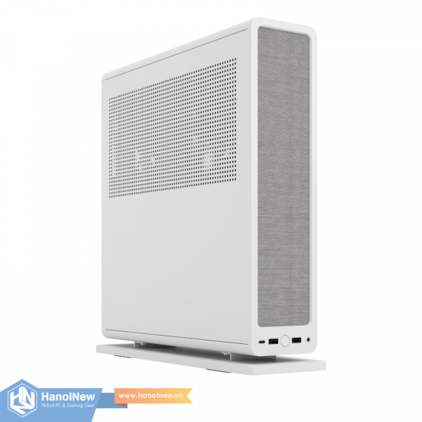 Vỏ Case Fractal Design Ridge White mITX PCIe 4.0