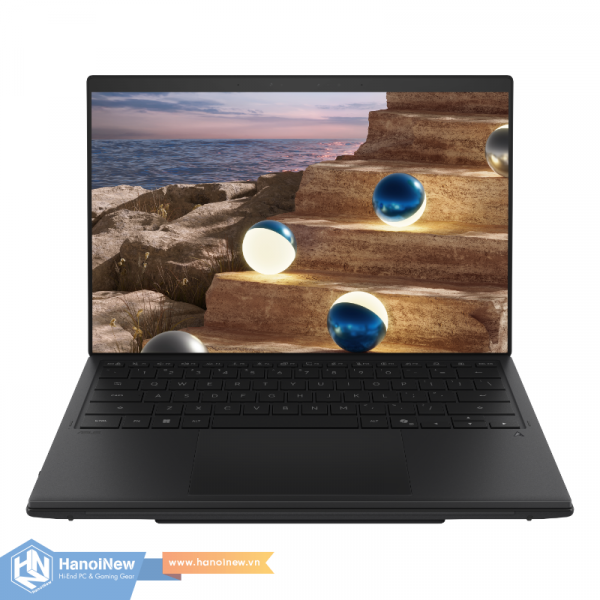 Laptop ASUS ZenBook Duo UX8407AA-SN439WS (Intel Core Ultra X7 Processor 358H | 32GB | 512GB | Intel Arc | 14 inch 3K OLED | Win 11 | Office | Xám)