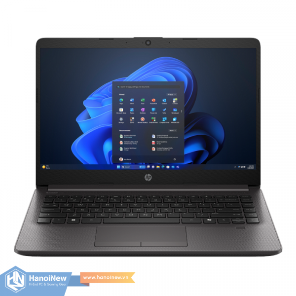 Laptop HP 240R G9 AX3C6AT (Intel Core i3-1315U | Intel Graphics | 14-inch FHD | 8GB | 512 GB | Win 11 Home SL | Xám)