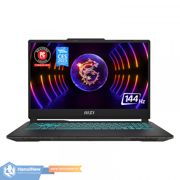 Laptop MSI Gaming Cyborg 15 A13VE-2410VN (Intel Core i5-13420H | RTX 4050 6GB GDDR6 | 15.6-inch FHD | 16GB | 512GB | Win 11 | Đen)