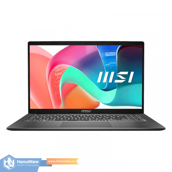 Laptop MSI Modern 15 F1MG-1225VN (Intel Core 5 120U | Intel graphics | 15.6-inch FHD | 16GB | 512GB | Windows 11 | Xám)