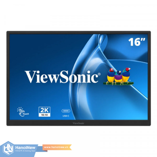 Màn Hình ViewSonic TD1617A-2K 16 inch WQXGA IPS 165Hz 3ms