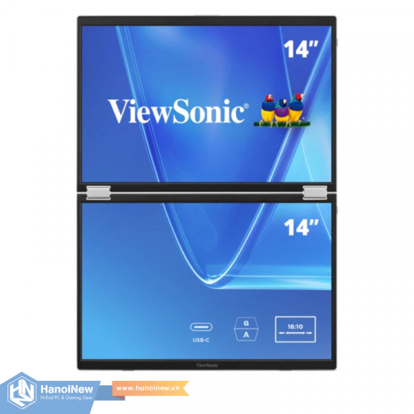 Màn Hình ViewSonic VG1457 14 inch WUXGA IPS 60Hz 16ms