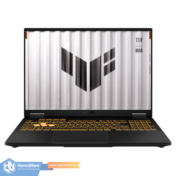 Laptop ASUS TUF Gaming 16 FX610JH-TU008W (Intel Core i5 Processor 14450HX | RTX 5050 | 16 inch FHD+ 144Hz | 16GB | 512GB | Win 11 | Đen)