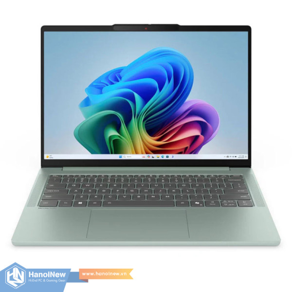 Laptop Lenovo IdeaPad Slim 3 14IPH11 83UQ006TVN (Intel Core Ultra 5 322 | Intel Graphics | 14 inch WUXGA IPS | 16GB | 512GB | Win 11 | Office | Xanh)