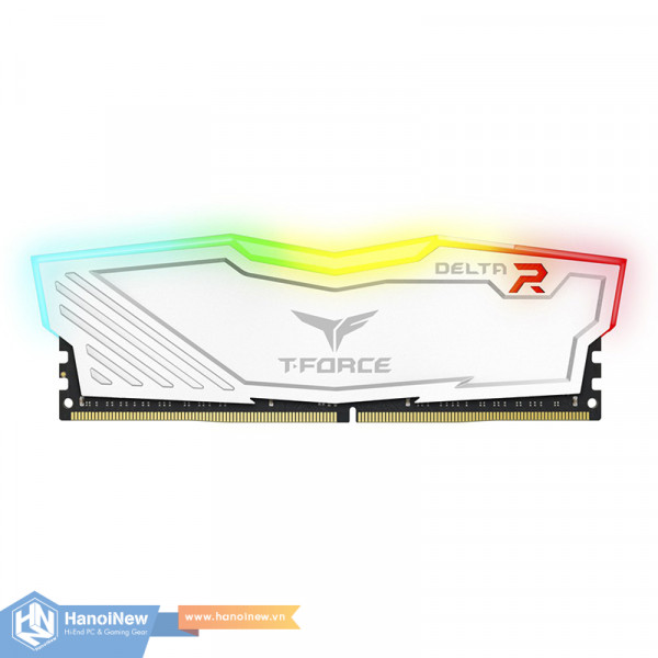 RAM TeamGroup T-Force Delta White RGB 8GB (1x8GB) DDR4 3200MHz