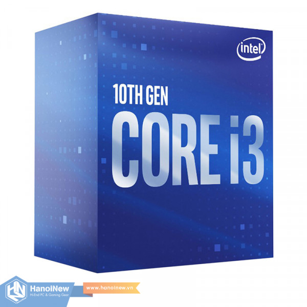 CPU Intel Core i3-10100 (3.6GHz up to 4.3GHz, 4 Cores 8 Threads, 6MB Cache, Socket Intel LGA 1200)