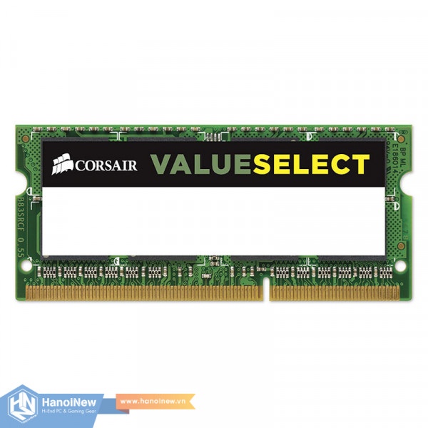 RAM Corsair Value Select 4GB (1x4GB) DDR3 1600MHz SODIMM 1.5V