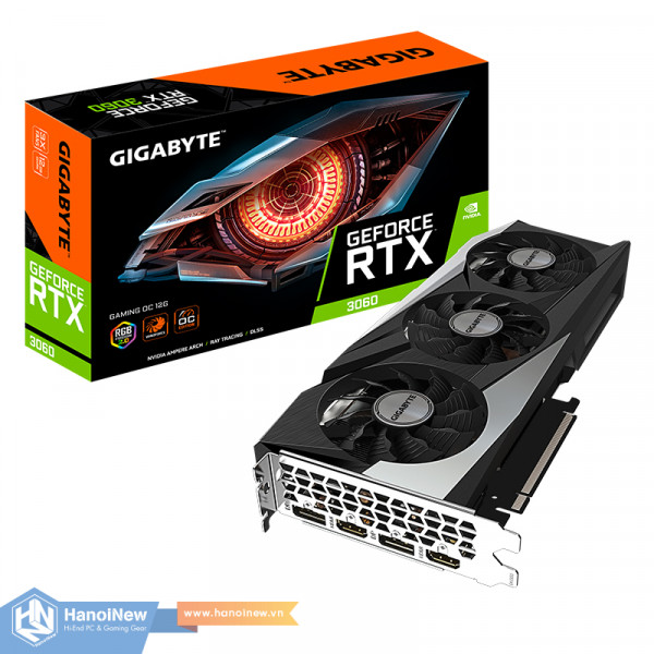 VGA GIGABYTE GeForce RTX 3060 GAMING OC 12G