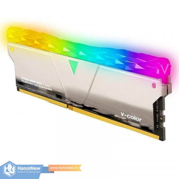 RAM V-Color Prism Pro RGB 16GB (1x16GB) DDR4 3200MHz Silver