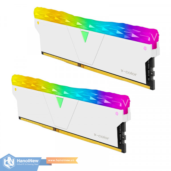 RAM V-Color Prism Pro RGB 16GB (2x8GB) DDR4 3600MHz White