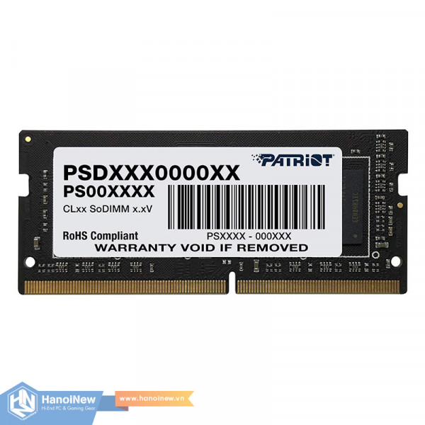 RAM Patriot 4GB (1x4GB) DDR4 2666MHz SODIMM