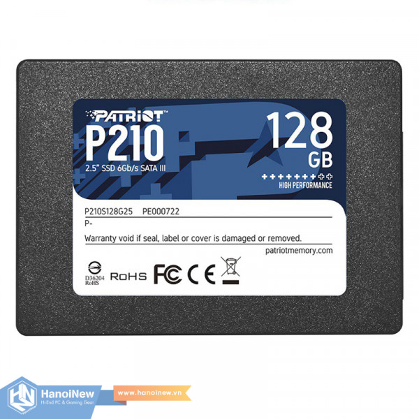 SSD Patriot P210 128GB 2.5 inch SATA3
