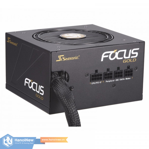 Nguồn Seasonic Focus FM-550 550W 80 Plus Gold Semi Modular
