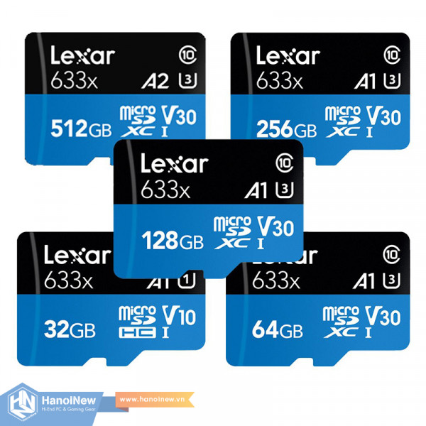 Thẻ Nhớ MicroSDXC Lexar 633x