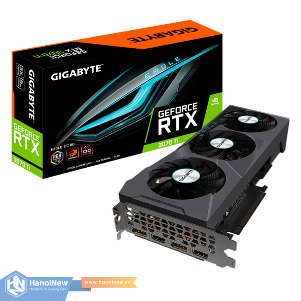 VGA GIGABYTE GeForce RTX 3070 Ti EAGLE OC 8G