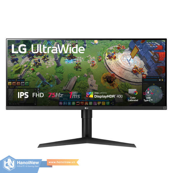 Màn Hình LG UltraWide 34WP65G-B 34 inch WFHD IPS 75Hz 1ms