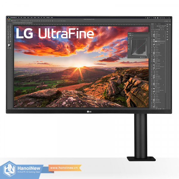 Màn Hình LG UltraFine 32UN880-B 31.5 inch UHD IPS 60Hz 5ms Ergo Stand