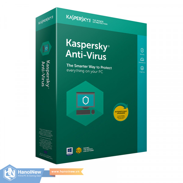 Phần Mềm Kaspersky Antivirus 1 PC