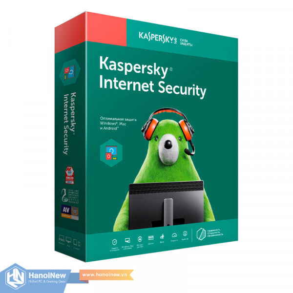 Phần Mềm Kaspersky Internet Security 1 PC