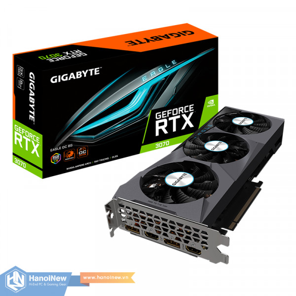VGA GIGABYTE GeForce RTX 3070 EAGLE OC 8G ver 2.0