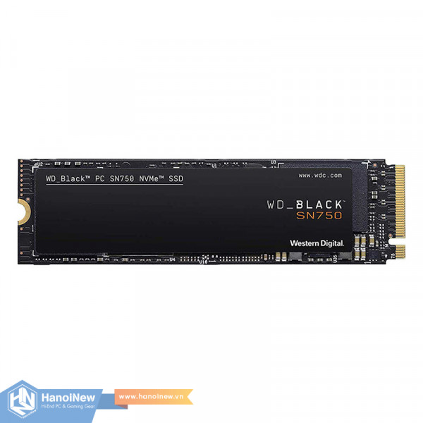 SSD WD SN750 Black 250GB M.2 NVMe PCIe Gen 3 x4