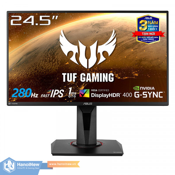 Màn Hình ASUS TUF Gaming VG259QM 24.5 inch FHD IPS 280Hz 1ms