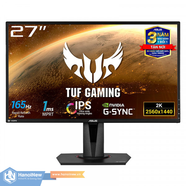 Màn Hình ASUS TUF Gaming VG27AQ 27 inch QHD IPS 165Hz 1ms