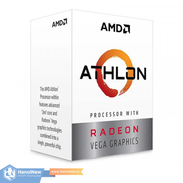 CPU AMD Athlon 3000G (3.5GHz, 2 Cores 4 Threads, 5MB Cache, Socket AMD AM4)