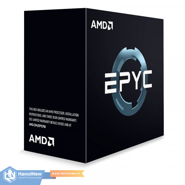 CPU AMD EPYC 7742 (2.25GHz up to 3.4GHz, 64 Cores 128 Threads, 256MB Cache, Socket AMD SP3)
