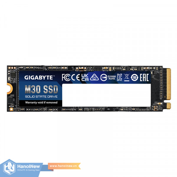 SSD GIGABYTE M30 512GB M.2 NVMe PCIe Gen 3 x4