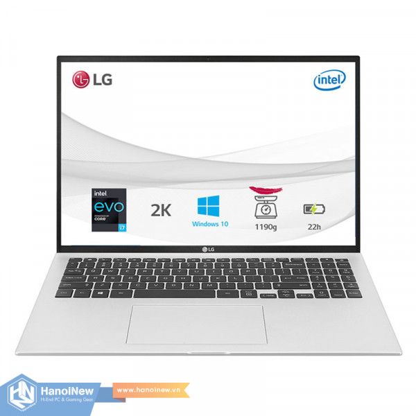 Laptop LG Gram 2021 16Z90P-G.AH73A5 (Core i7-1165G7 | 16GB | 256GB | Intel Iris Xe | 16.0 inch WQXGA | Win 10)
