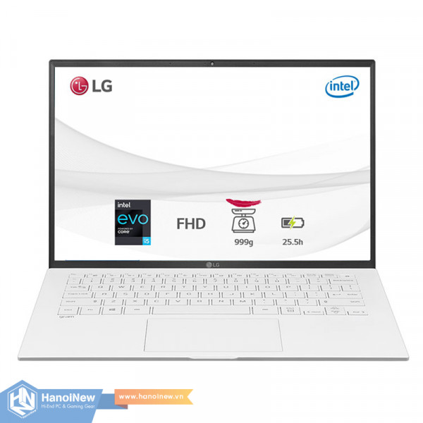 Laptop LG Gram 2021 14ZD90P-G.AX51A5 (Core i5-1135G7 | 8GB | 256GB | Intel Iris Xe | 14.0 inch WUXGA | FreeDos)