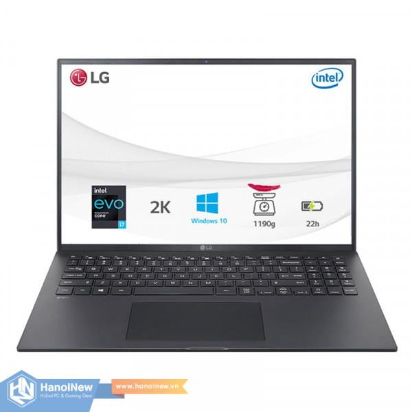 Laptop LG Gram 2021 16Z90P-G.AH75A5 (Core i7-1165G7 | 16GB | 512GB | Intel Iris Xe | 16.0 inch WQXGA | Win 10)