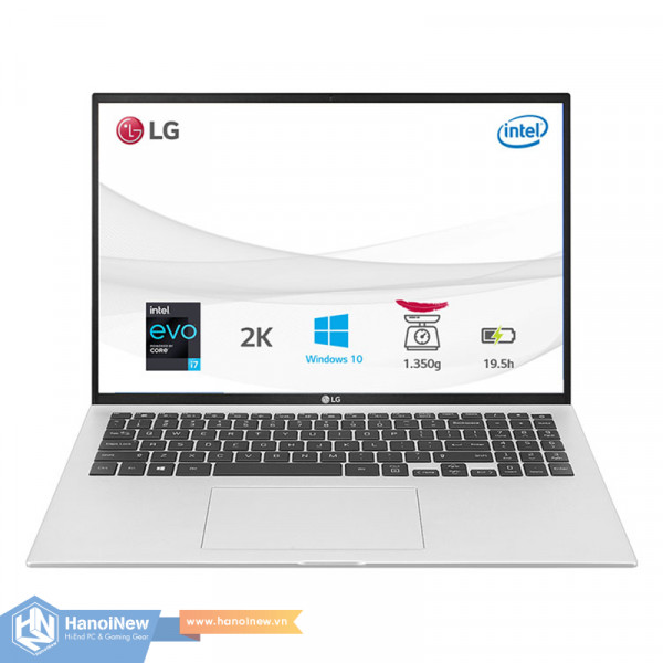 Laptop LG Gram 2021 17Z90P-G.AH76A5 (Core i7-1165G7 | 16GB | 512GB | Intel Iris Xe | 17.0 inch WQXGA | Win 10)