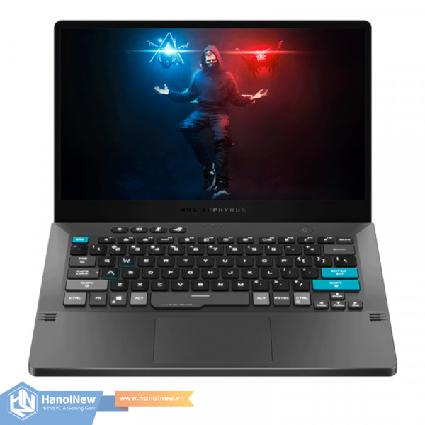 Laptop ASUS ROG Zephyrus G14 GA401QEC-K2064T (Ryzen 9-5900HS | 16GB | 1TB | RTX 3050 Ti 4GB | 14.0 inch QHD | Win 10)
