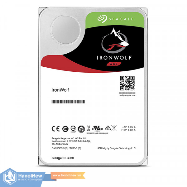 HDD Seagate IronWolf 6TB 3.5 inch - 6Gb/s, 256MB Cache, 5400rpm