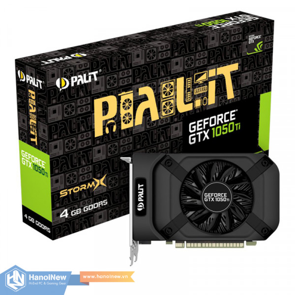 VGA PALIT GeForce GTX 1050 Ti StormX