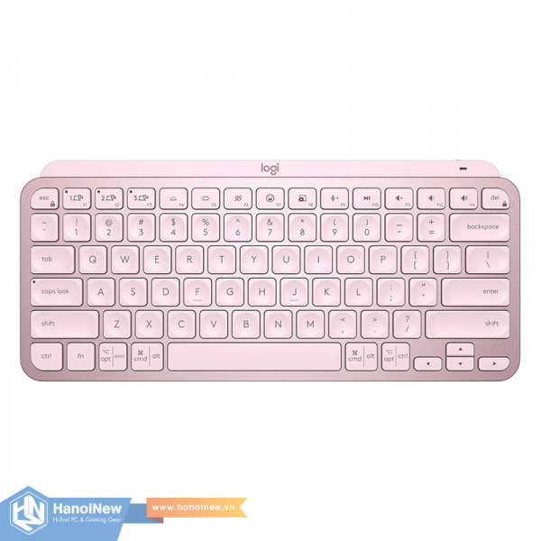Bàn Phím Logitech MX Keys Mini Wireless Illuminated Pink