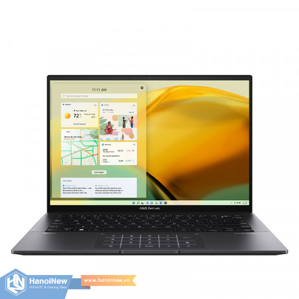 Laptop ASUS Zenbook 14 OLED UM3402YA-KM074W (Ryzen 5-5625U | 8GB | 512GB | Radeon Graphics | 14 inch 2.8K | Win 11)