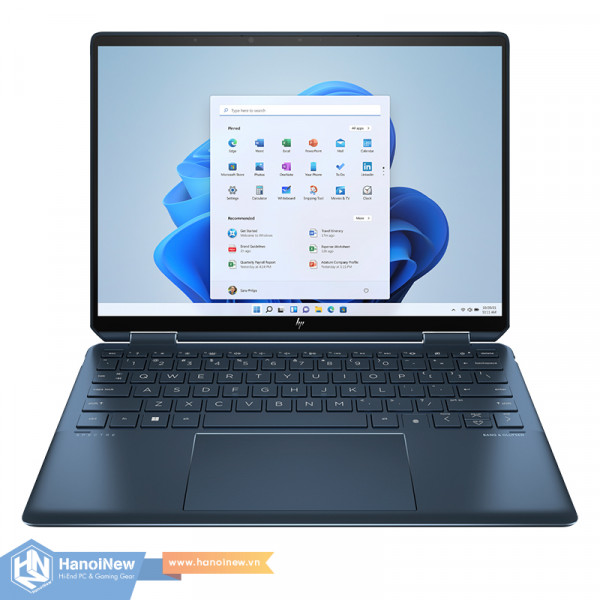 Laptop HP Spectre x360 14-ef0030TU 6K773PA (Core i7-1255U | 16GB | 1TB | Intel Iris Xe | 13.5 inch 3K2K - cảm ứng | Win 11)