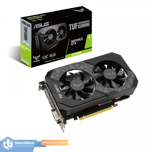 VGA ASUS TUF Gaming GeForce GTX 1660 SUPER OC 6G