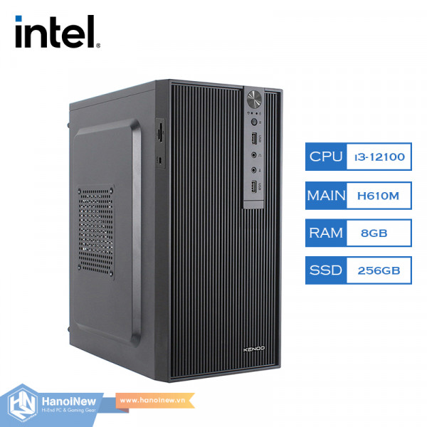 PC HNN Office 18 (Intel Core i3-12100 | Ram 8GB)