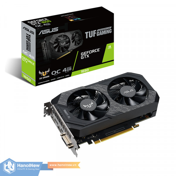 VGA ASUS TUF Gaming GeForce GTX 1650 OC 4G