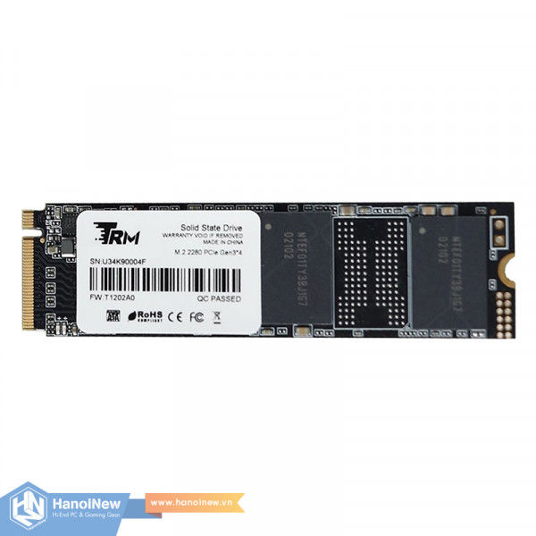 SSD TRM N100 Pro 128GB M.2 NVMe PCIe Gen 3 x4