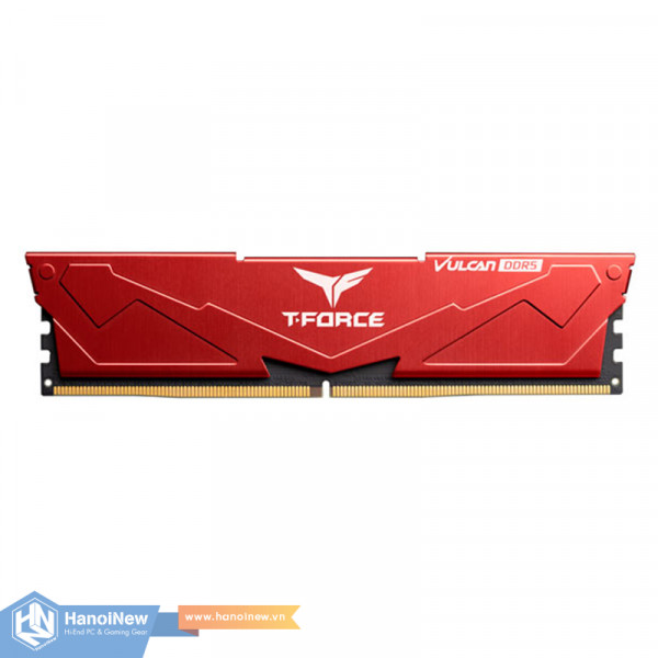 RAM TeamGroup T-Force Vulcan 32GB (2x16GB) DDR5 5200MHz Red