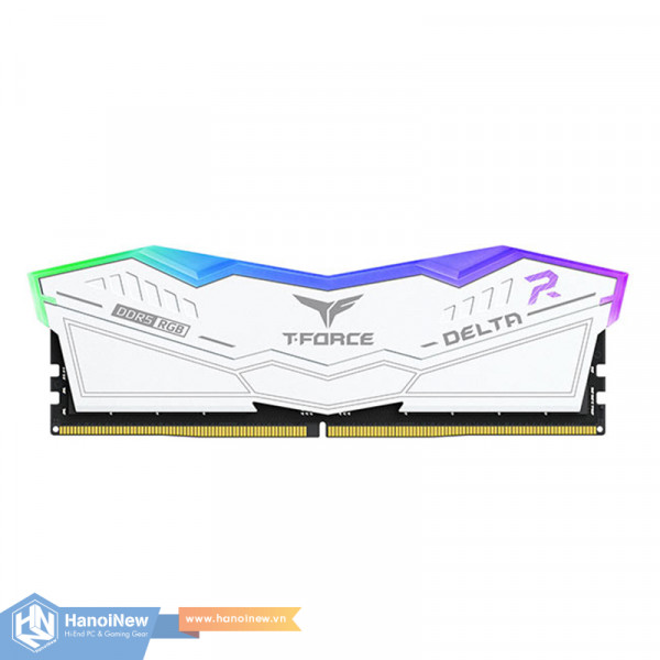 RAM TeamGroup T-Force Delta RGB 32GB (2x16GB) DDR5 6000MHz White