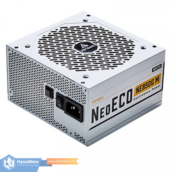 Nguồn Antec Neo ECO NE850G M 850W White 80 Plus Gold Full Modular