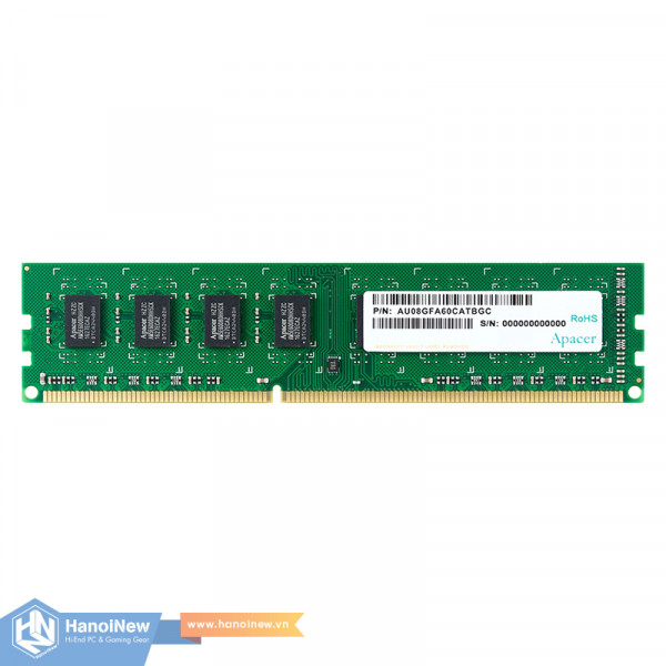 RAM Apacer 4GB (1x4GB) DDR3 1600MHz
