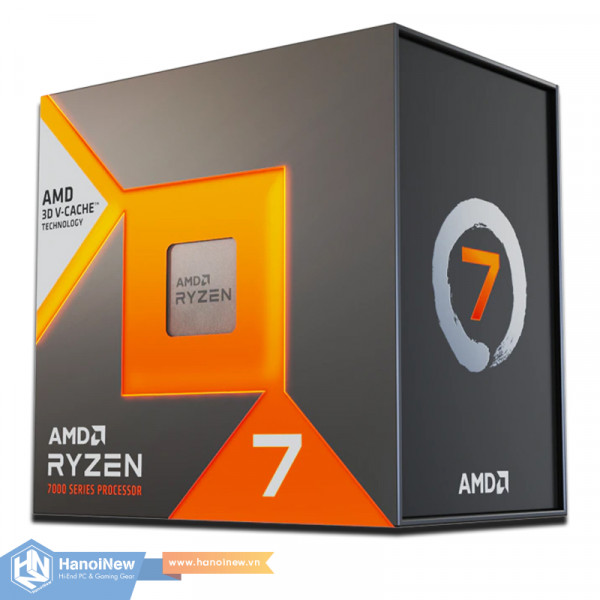 CPU AMD Ryzen 7 7800X3D (4.2GHz up to 5.0GHz, 8 Cores 16 Threads, 104MB Cache, Socket AMD AM5)